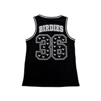 Image 2 of Black/White Basketball Jersey