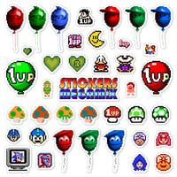 Image 1 of STICKERS/MAGNETS MEGAMiX #7 Sticker/Magnet Sets (39 Pieces) [LIMITED]
