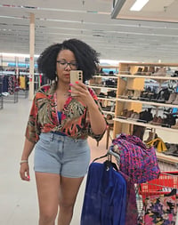 Image 3 of Basic Edition Tropical Floral Button-up 