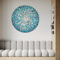 Image 9 of Reef resonance - 100x100cm 
