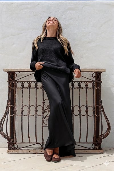 Image of Janelle Skirt. Black. By BTL the Label.
