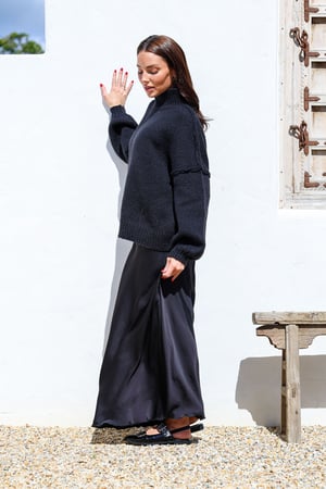 Image of Janelle Skirt. Black. By BTL the Label.