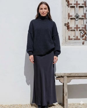 Image of Janelle Skirt. Black. By BTL the Label.