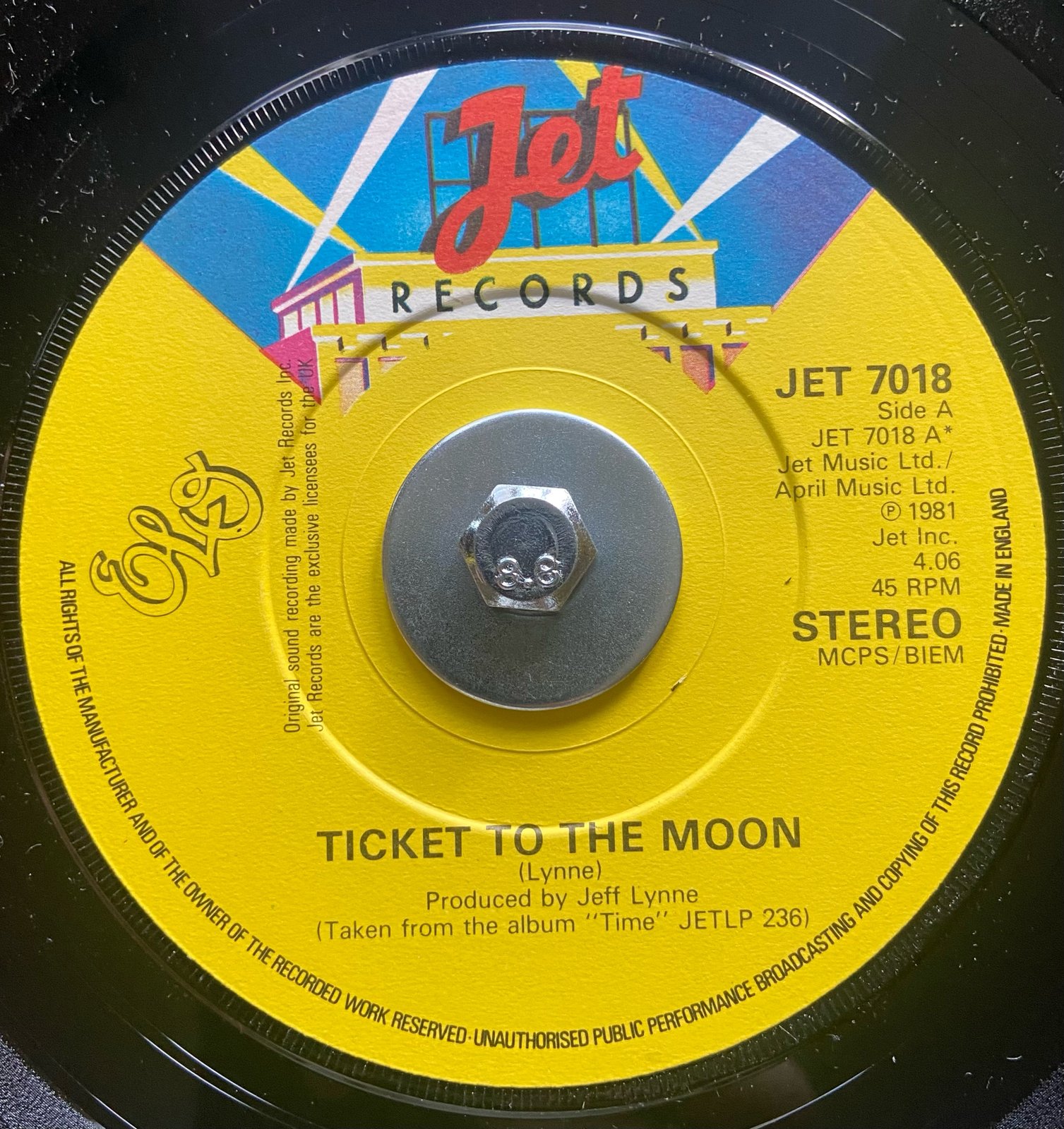 Electric Light Orchestra, ELO: framed original 7