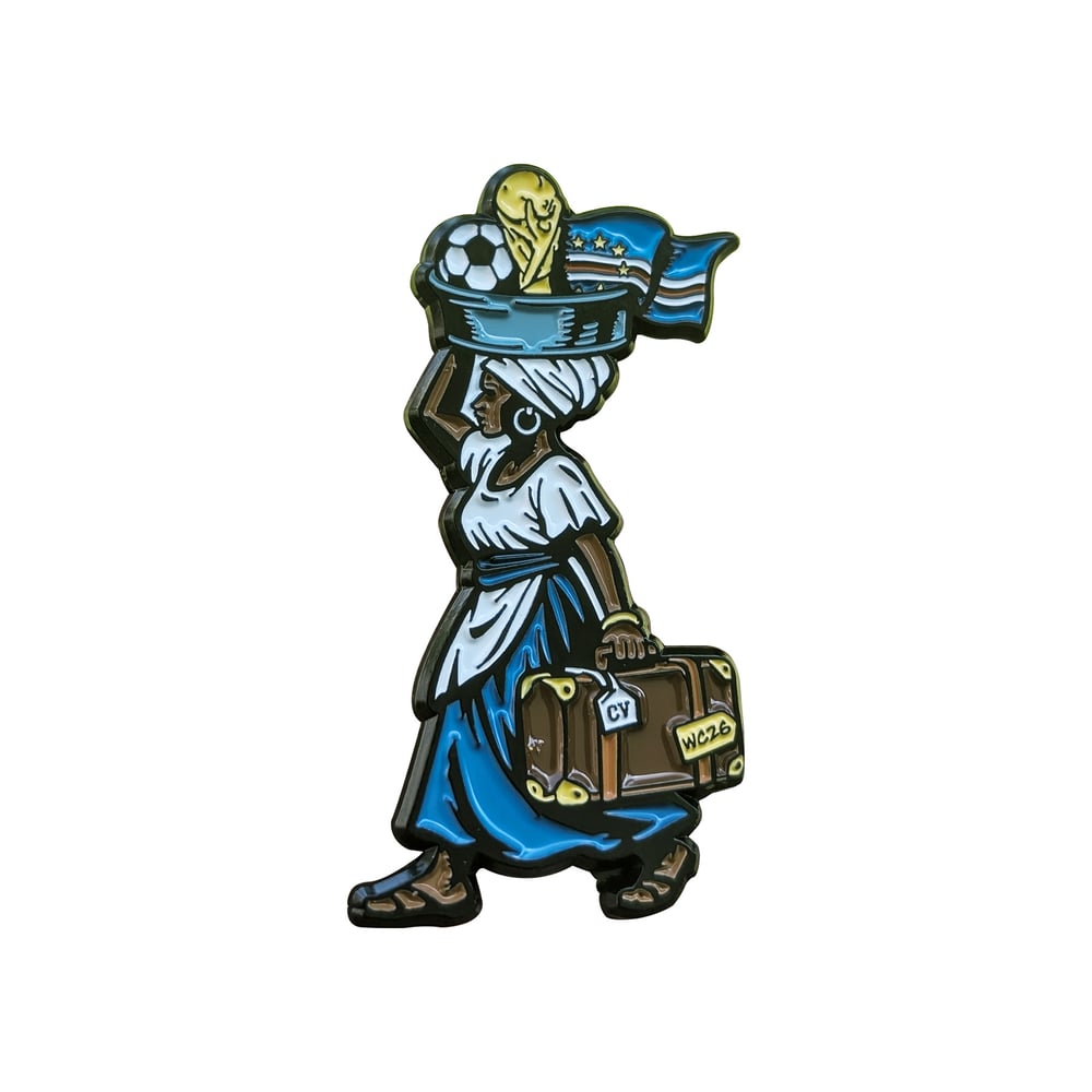 Image of CV Dona Na Copa Enamel Pin