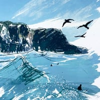 Image 2 of If I fill my pockets with those sea sparkles, I could hold onto this day forever