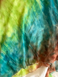 Image 6 of Vintage Y2K forest fairy tie dye brown green and blue cami