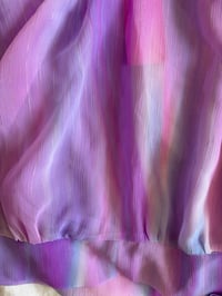 Image 6 of Vintage Y2K 2000s deadstock purple mermaid ruched bust halterneck cami with side tie detail