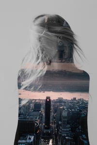 MONOGURUI y-shirt: (KNOW WHERE YOU'RE HEADING?)