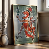 Image 1 of Perrier Vintage Advertising Poster