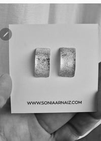 Image 1 of Pendientes de la Colección ARENA (plata 925)