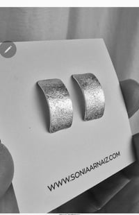 Image 2 of Pendientes de la Colección ARENA (plata 925)
