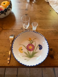 Image 1 of Assiettes creuses Saint Clément - Art de la table vintage 