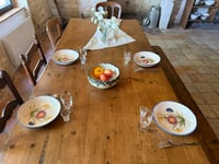 Image 2 of Assiettes creuses Saint Clément - Art de la table vintage 