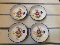 Image 3 of Assiettes creuses Saint Clément - Art de la table vintage 