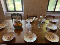 Image 7 of Assiettes creuses Saint Clément - Art de la table vintage 