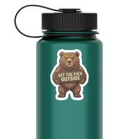 Image 1 of GTFO Bear Sticker