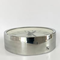 Image 8 of Horloge industrielle ATO 1960 aluminium poli miroir 26 cm 