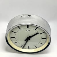 Image 7 of Horloge industrielle ATO 1960 aluminium poli miroir 26 cm 