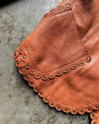 Image 9 of ITALIAN TAN LEATHER JACKET