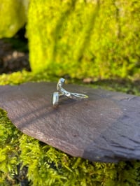 Image 3 of Adjustable sea glass ring