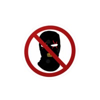 Image 1 of Anti Robbery Decal