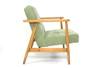 Image 3 of Fauteuils Z velours côtelé vert olive
