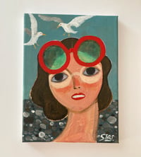 Image 1 of Getting Silly, Brighton Beach Original Painting