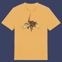 T-shirt: Crucible knight M SIZE, YELLOW