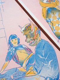 Image 2 of Garden Party A4 Risograph Print