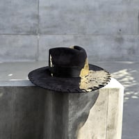Image 4 of “The Pimp Chronicles” Katt Williams inspired Gold leaf Fedora