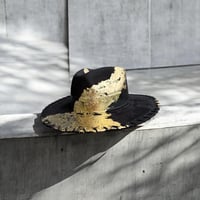 Image 6 of “The Pimp Chronicles” Katt Williams inspired Gold leaf Fedora