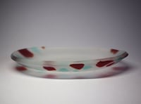 Image 1 of Assiette ovale - Ciel de Pétales