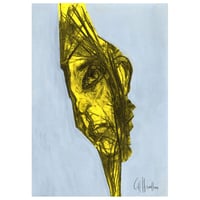 Image 1 of Chamber - Charcoal and Acrylic Paint on Paper 