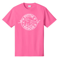 Image 2 of IT'S A PITTIE RESCUE LOGO ADULT T-SHIRT