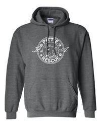Image 1 of IT'S A PITTIE RESCUE LOGO ADULT HOODIE
