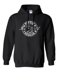 Image 2 of IT'S A PITTIE RESCUE LOGO ADULT HOODIE