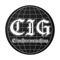 Image 1 of CIG Globe Logo Decal