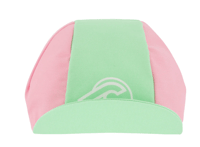 Image 2 of Cinelli Winged-C Cap green & pink
