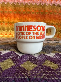 Image 5 of Minnesota- Home of the Best People on Earth- 11 oz Stackable Ceramic Coffee Mug
