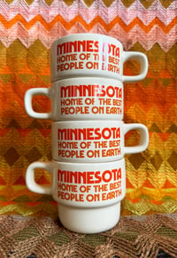 Image 4 of Minnesota- Home of the Best People on Earth- 11 oz Stackable Ceramic Coffee Mug