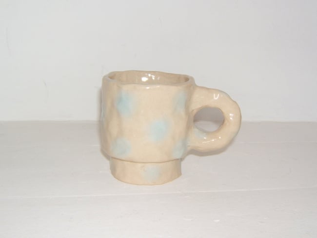 POLKA DOT DINER MUG