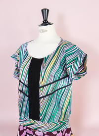 Image 4 of Blouse VICTORIA verte