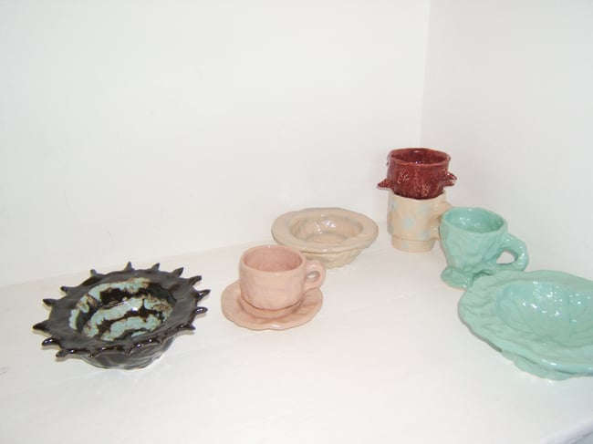 BLACK SPIRAL BOWL