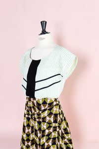 Image 4 of Blouse VICTORIA blanche