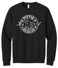 Image 3 of IT'S A PITTIE RESCUE LOGO YOUTH CREWNECK SWEATSHIRT