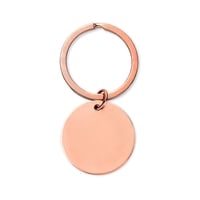 Image 3 of Notts Family | engraved keychain | Stainless steel round keychain
