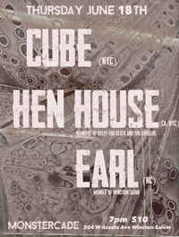 06/18/26 - CUBE, Hen House & EARL