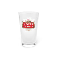 Image 3 of Notts Family | Notts Artois Pint Glass| 16oz beer glass