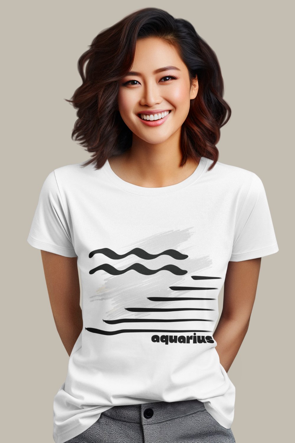 Image of Aquarius Zodiac T-Shirt